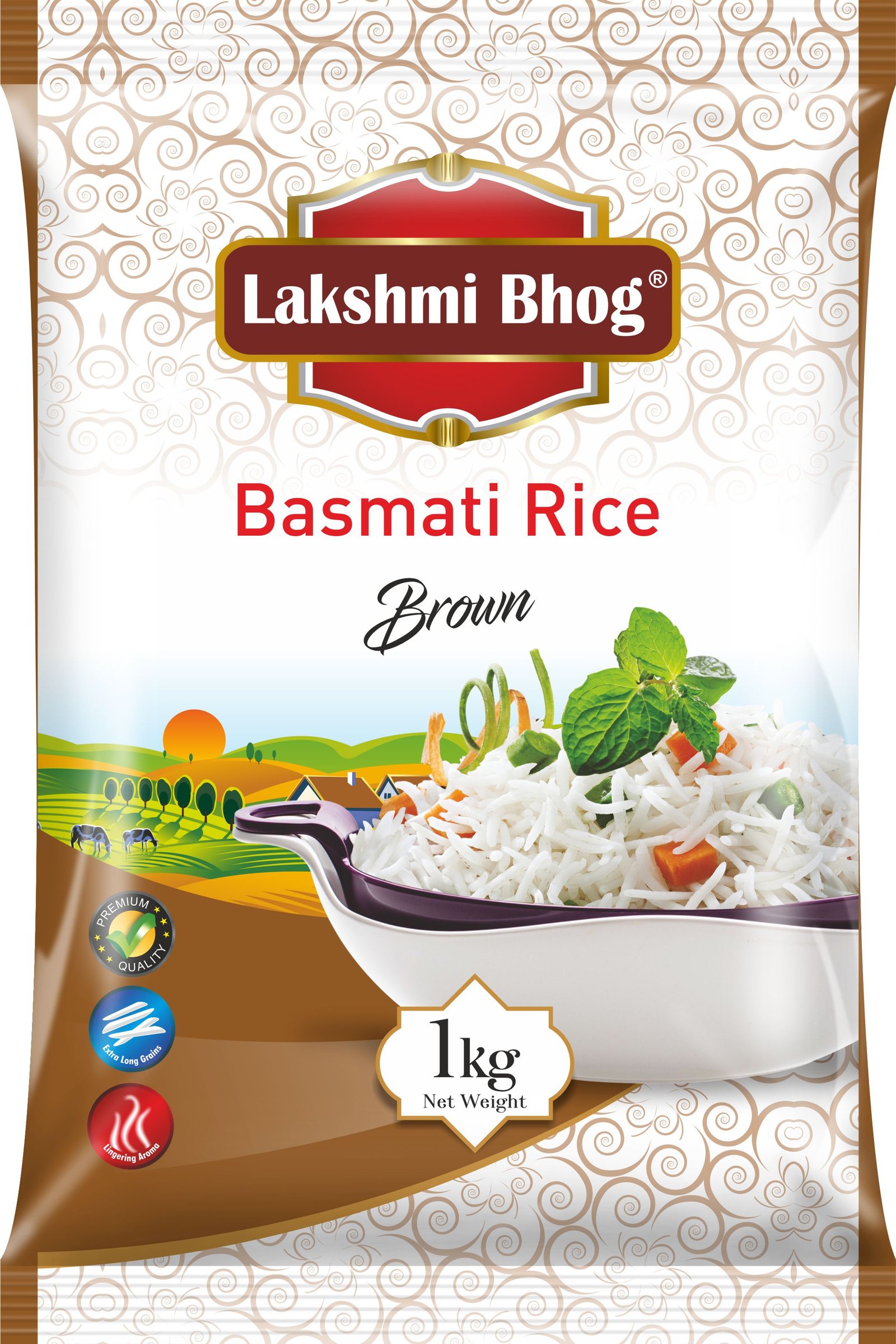 Lakshmi bhog (Brown)